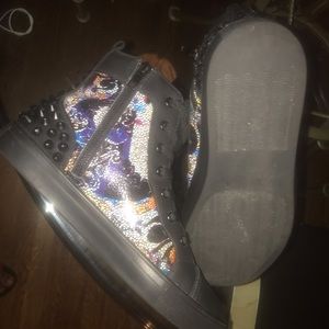 Steve Madden Chaos Blue Multi